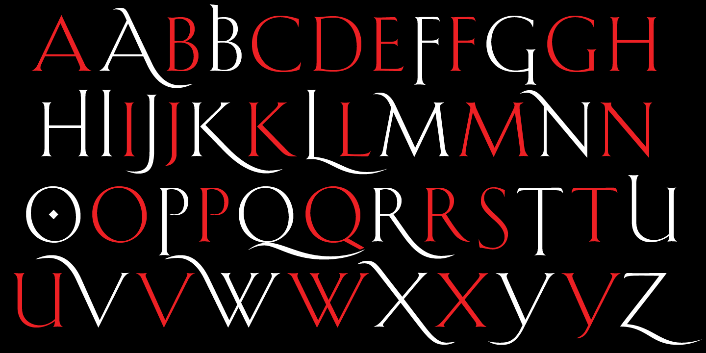 Shango Bold Font preview